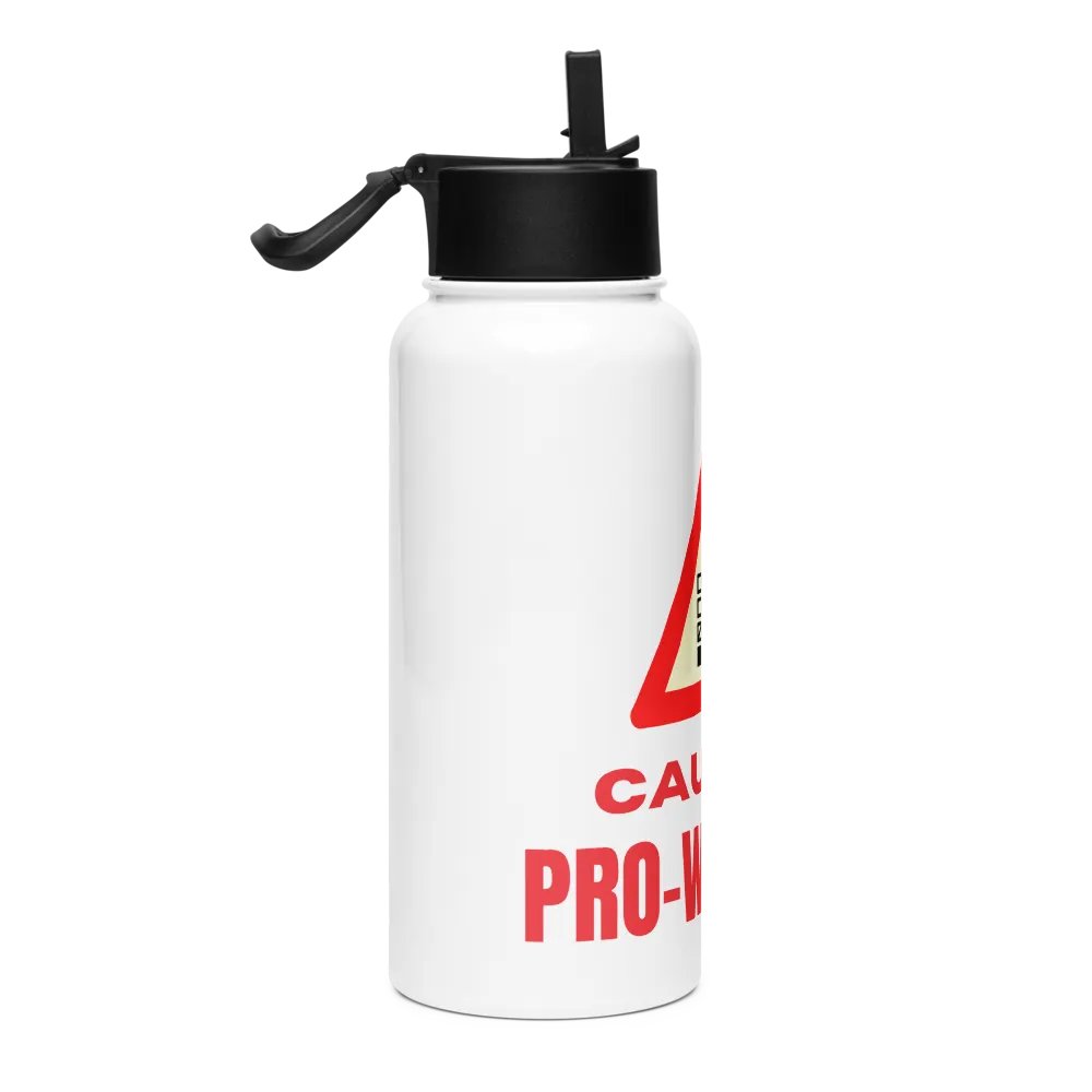 Caution Pro-Wordler Thermos product image (3)