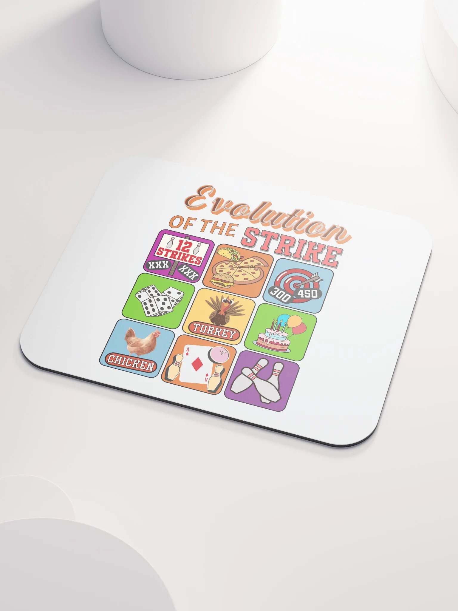 Evolution Of The Strike Bowling Mouse Pad product image (3)