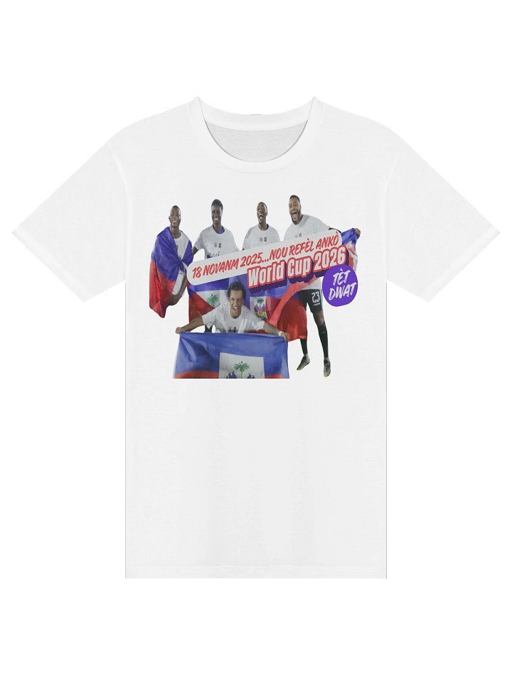 KOUP DU MOND TÈT DWAT - Celebration Unisex T-Shirt product image (1)