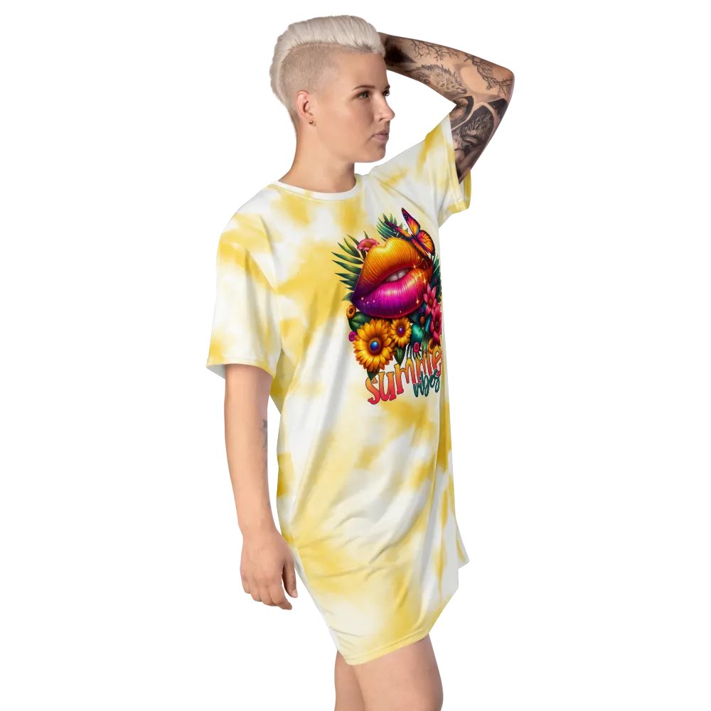 Butterfly Kiss Summer T-Shirt Dress product image (7)