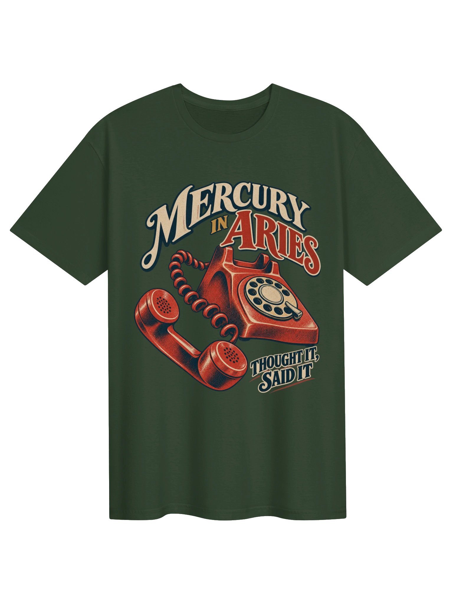 Mercury in Aries Thought It, Said It Tee product image (1)