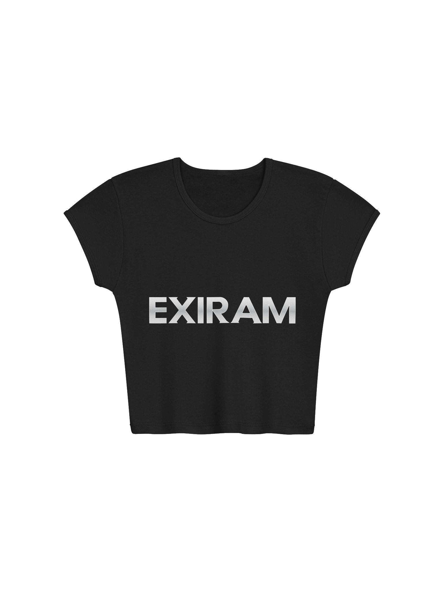 Exiram Women’s Rib Crop Top product image (2)