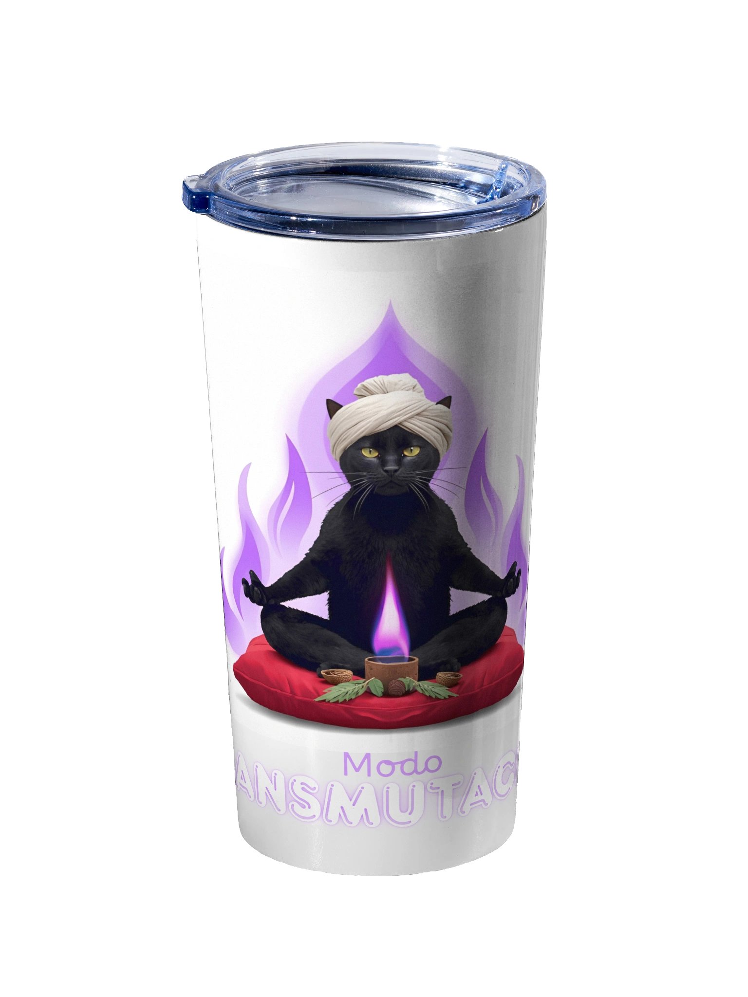 El gato místico. Vaso de acero inoxidable 590 ml product image (2)