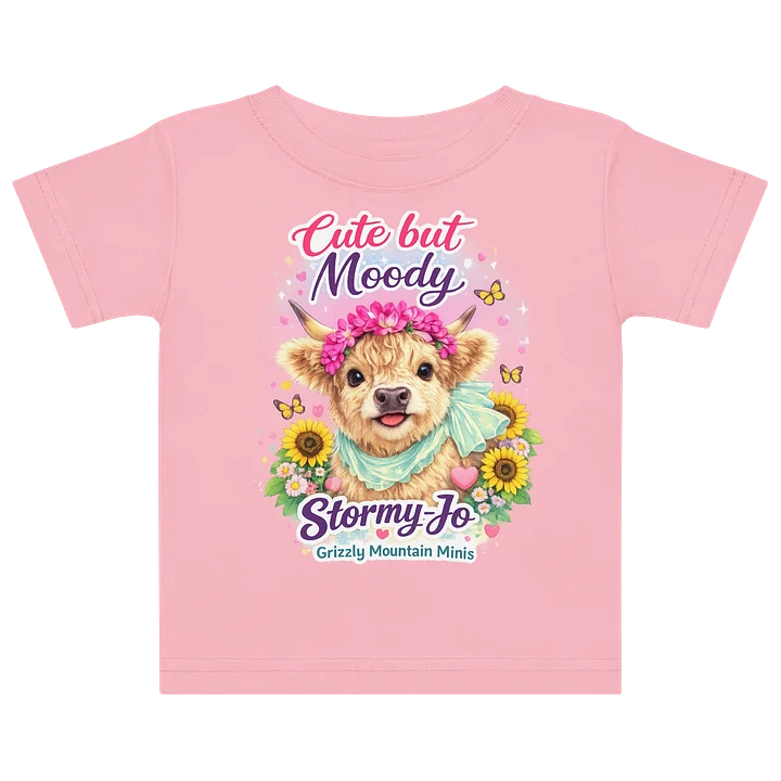 Cute but Moody - Stormy-Jo Baby Jersey T-Shirt product image (1)