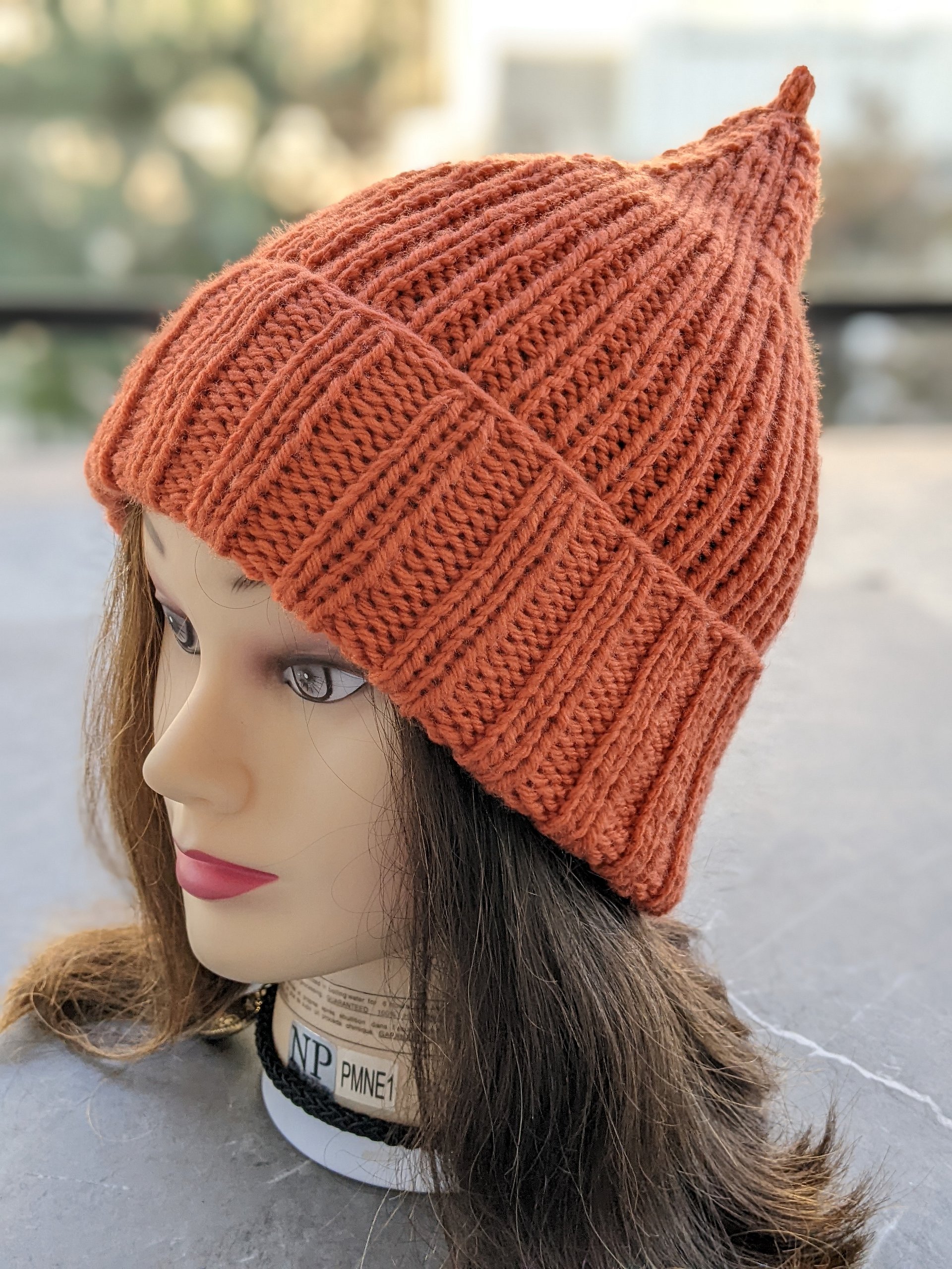 Knit Pumpkin Hat Pattern product image (7)