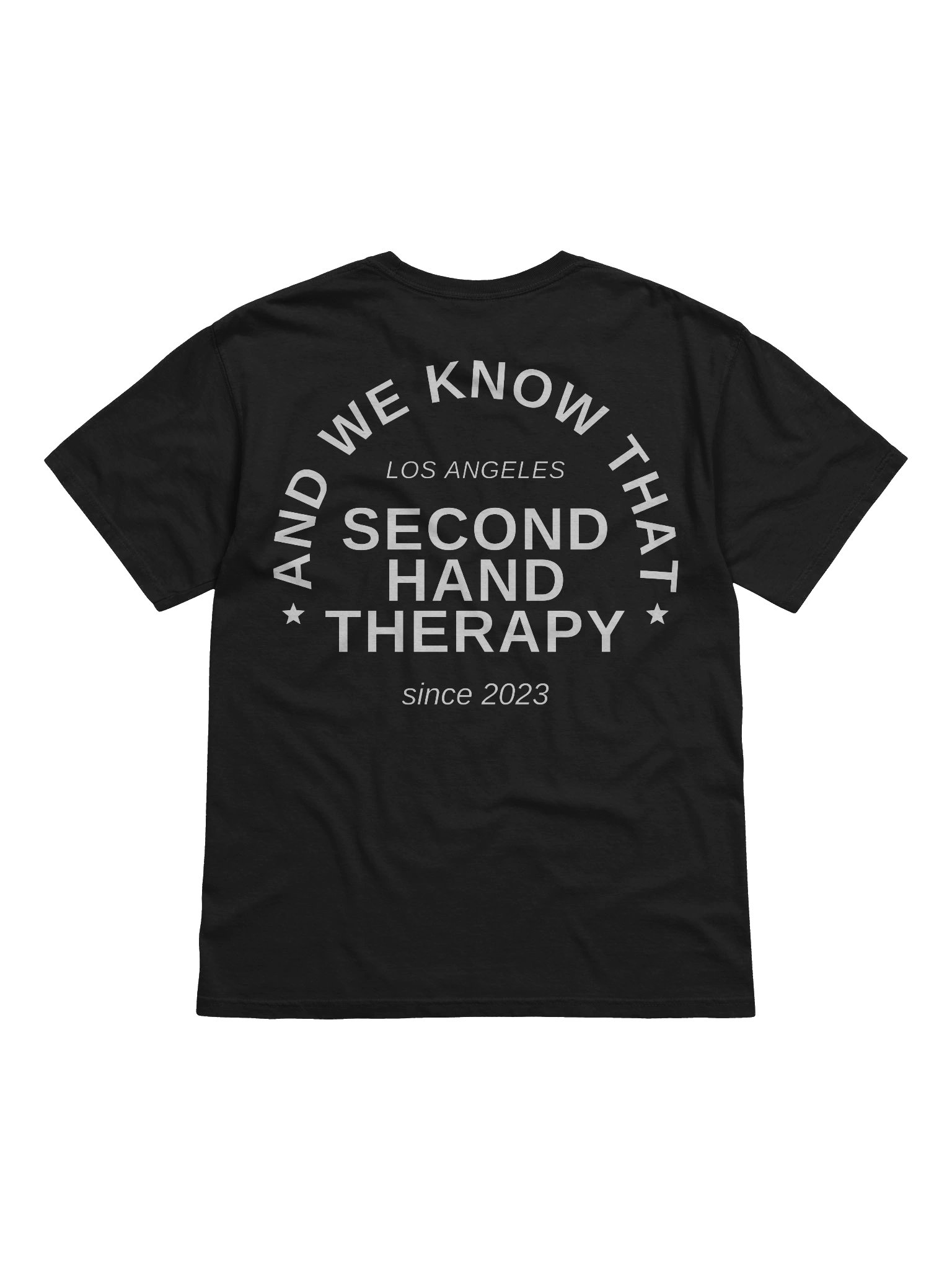 And We Know That Tee (Black) product image (2)