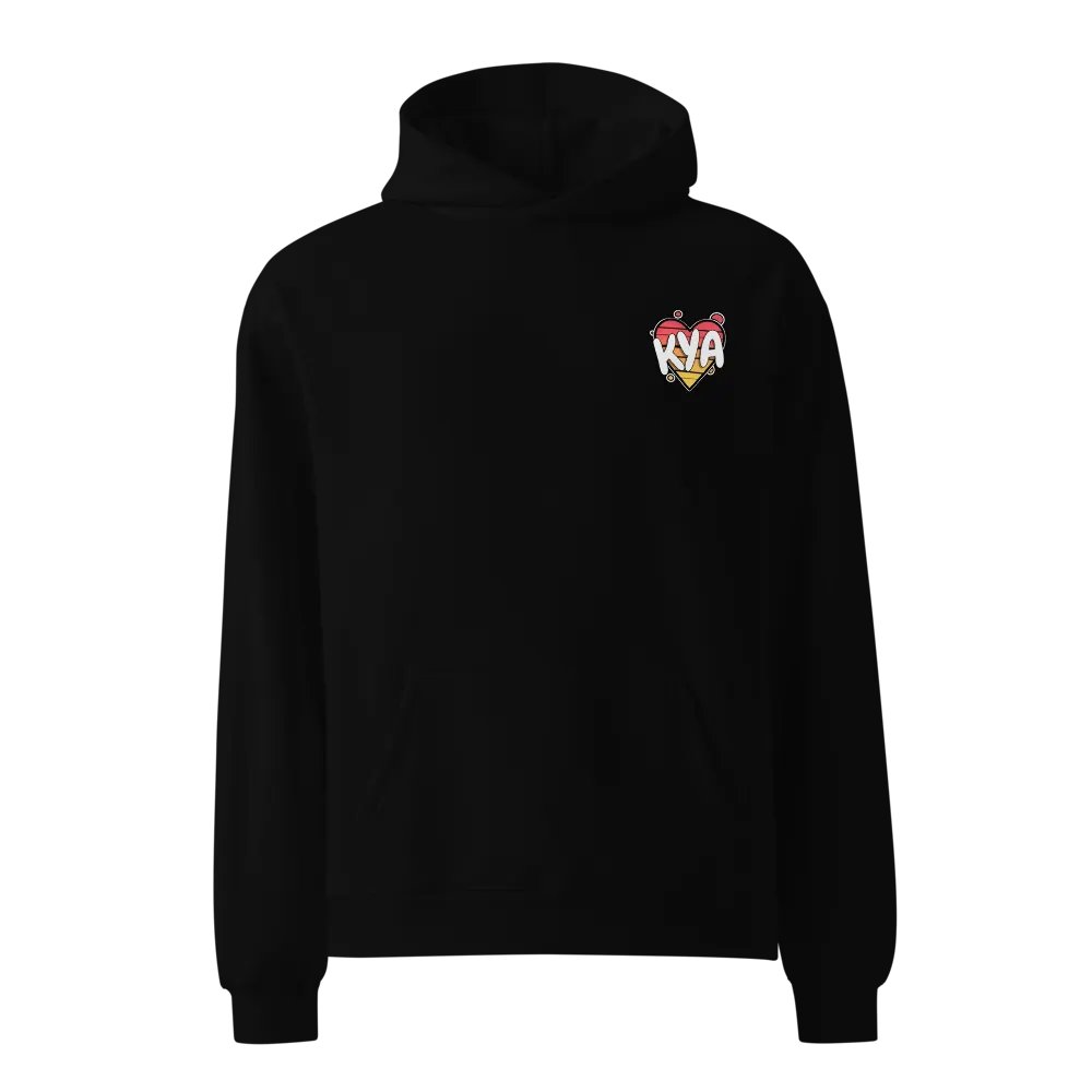 KYA Heart Gradient Hoodie product image (1)