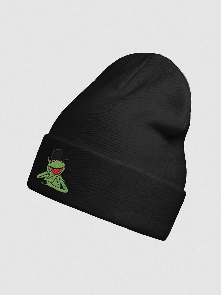 Thug Life Kermit Knit Beanie product image (10)