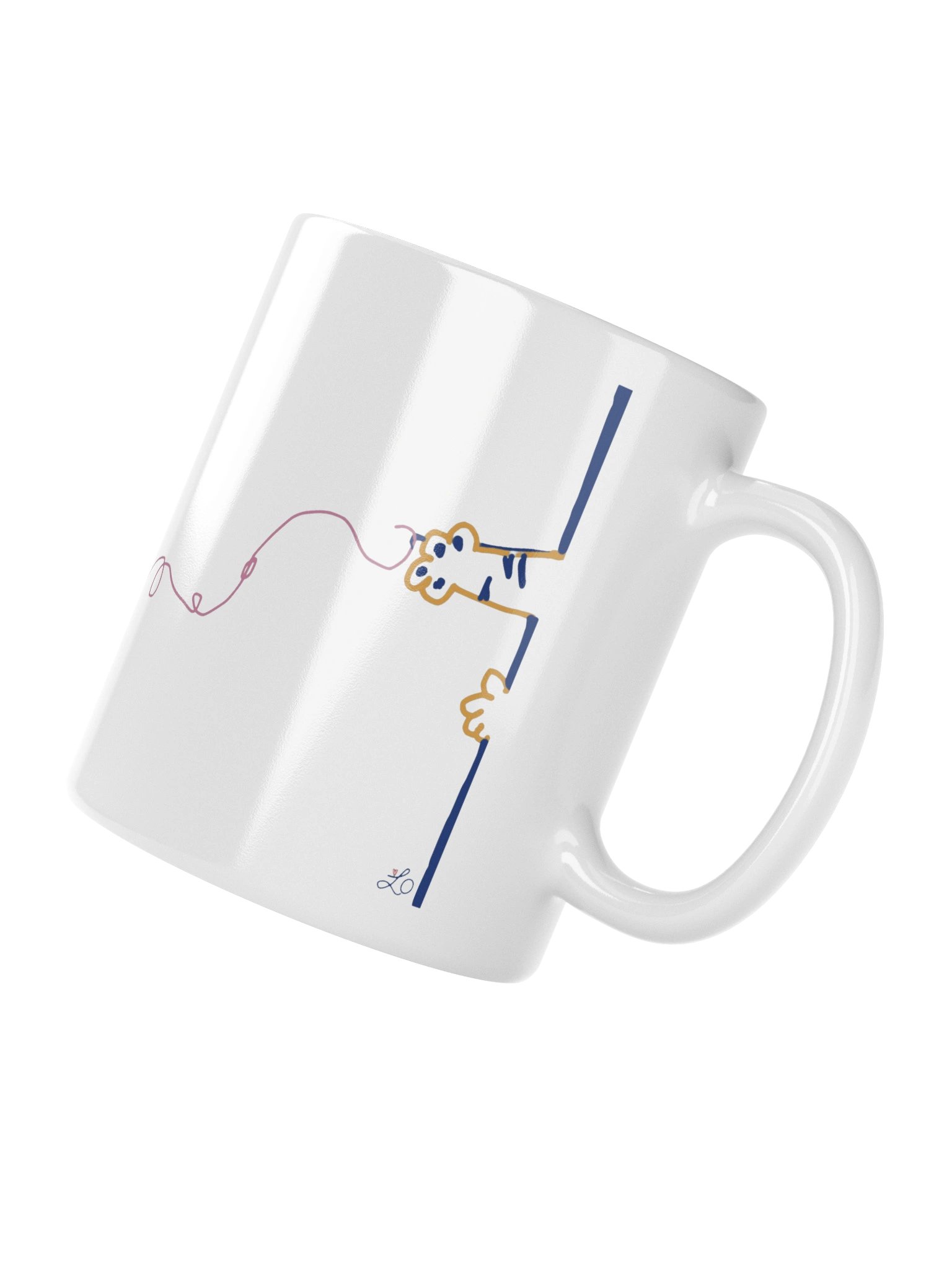 I'd Rather Be Knitting! Mug - Pretty In Pink product image (2)