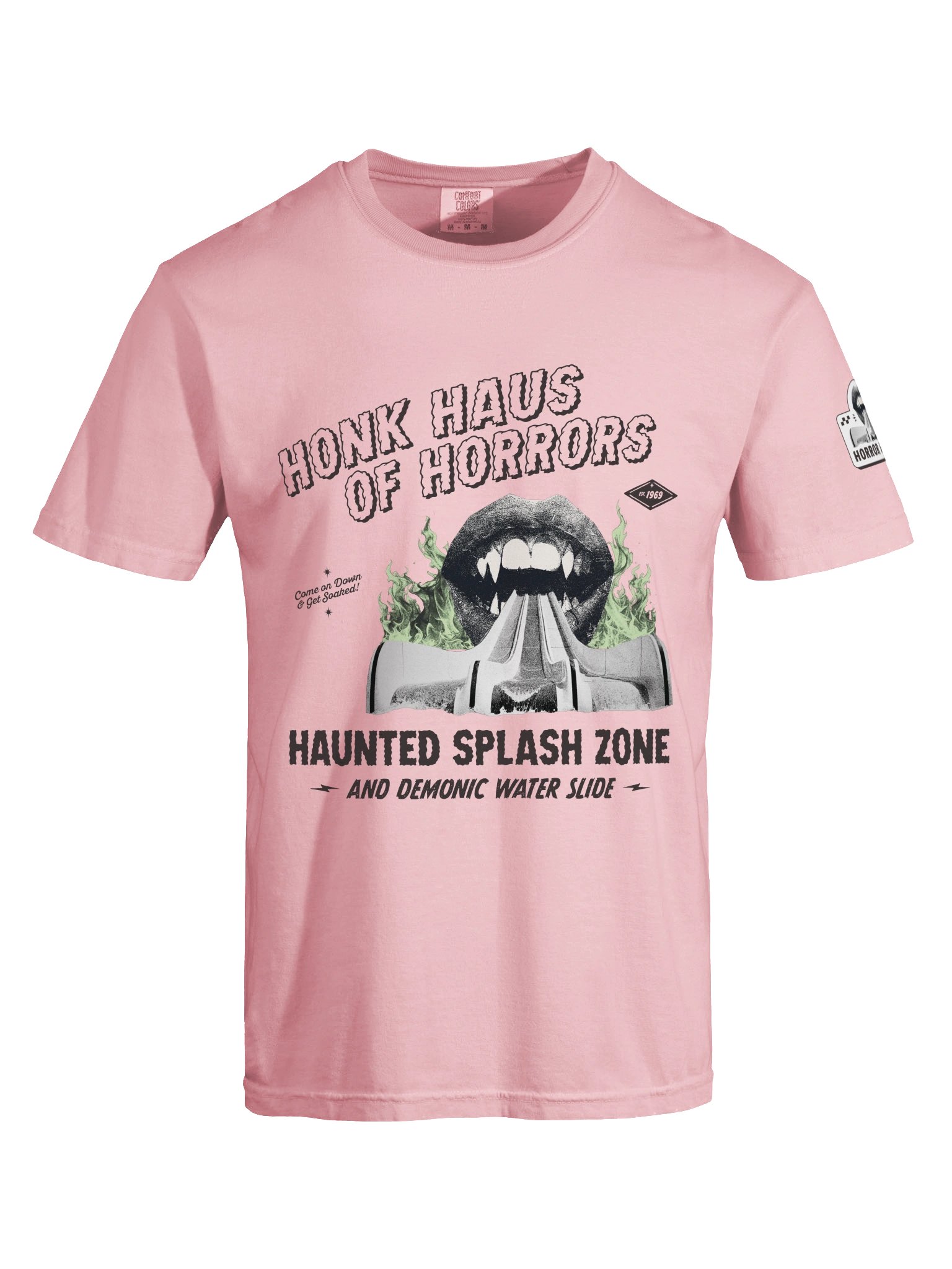 pastel honk haus of horrors printed shirt product image (5)