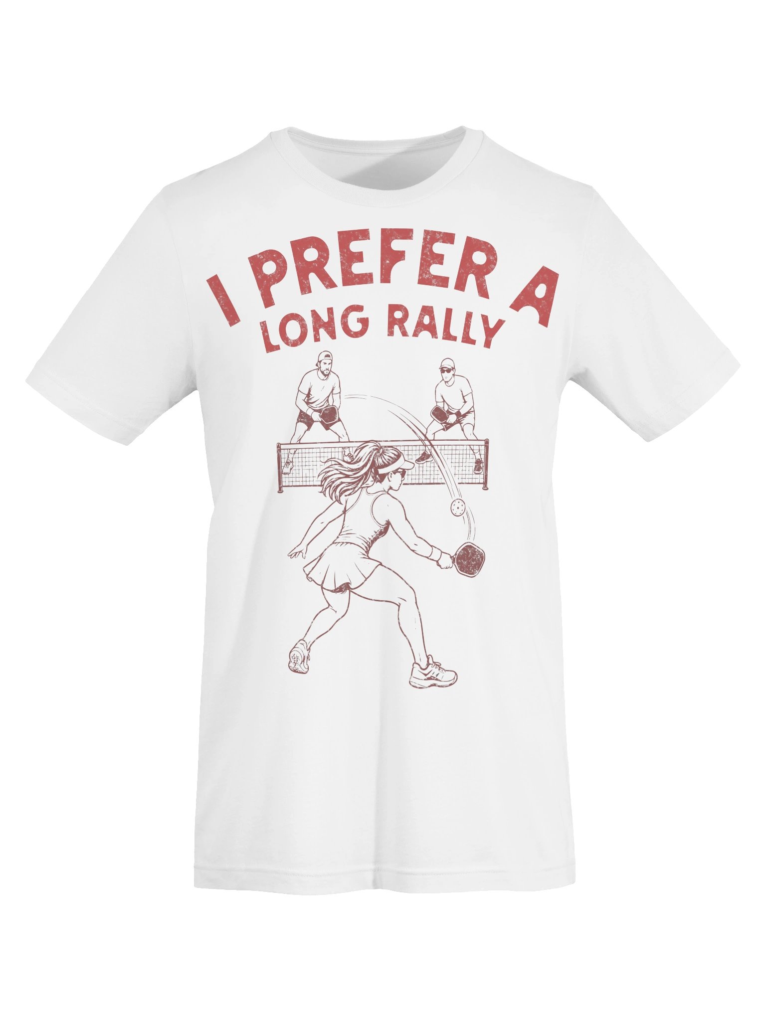 I Prefer a Long Rally Shirt – Funny Pickleball Tee product image (47)