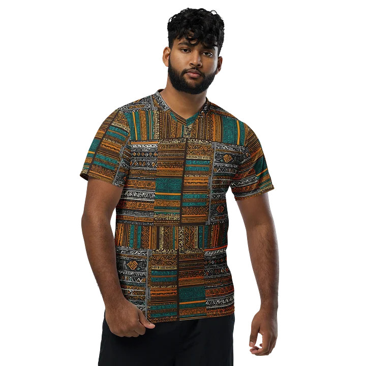 CaribbeanApples - Tribal Ambassador Pattern | Unisex Sports Jersey product image (1)