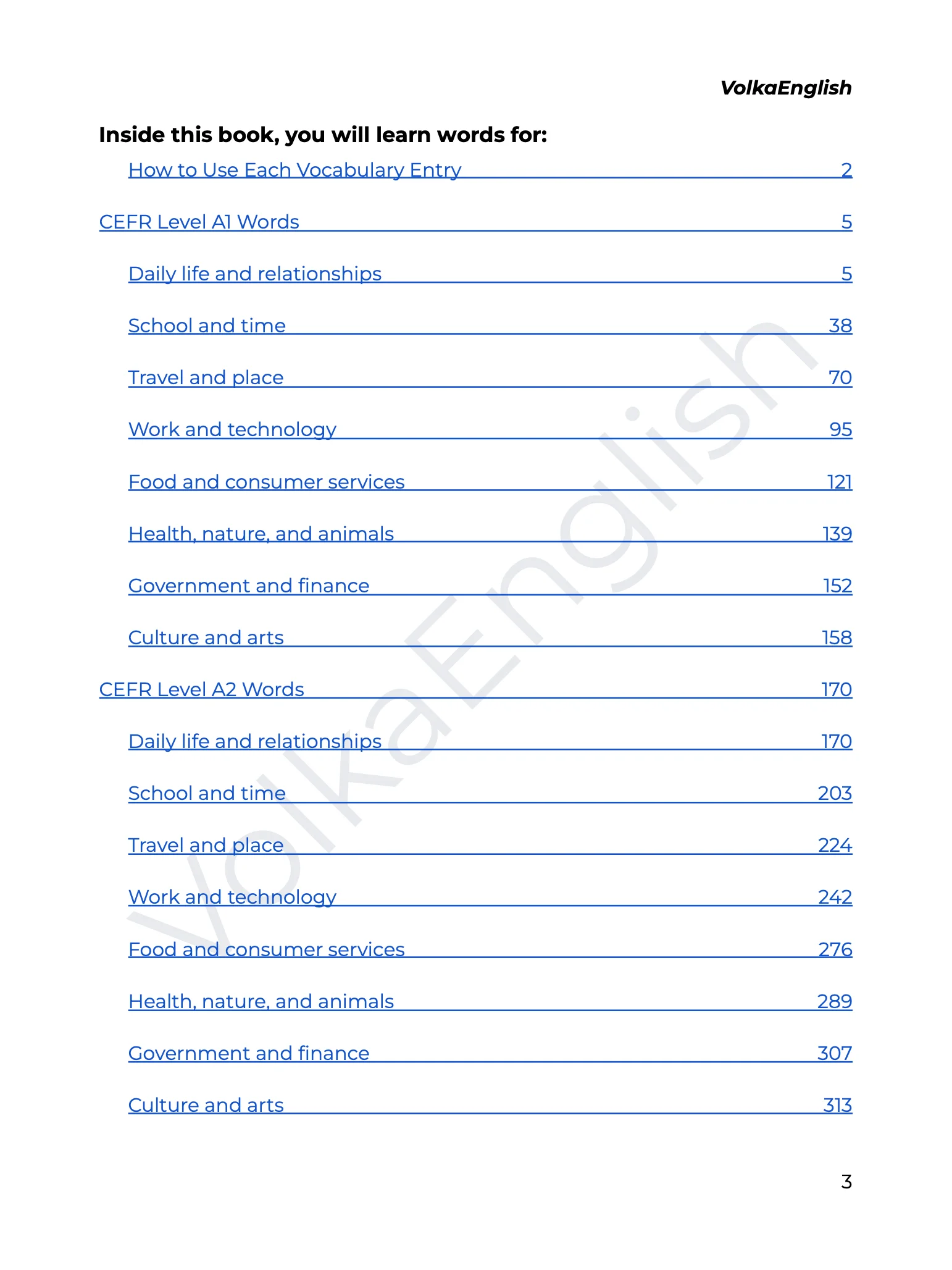 UPDATED! 3000 Most Common English Words Textbook (587 pages) product image (2)