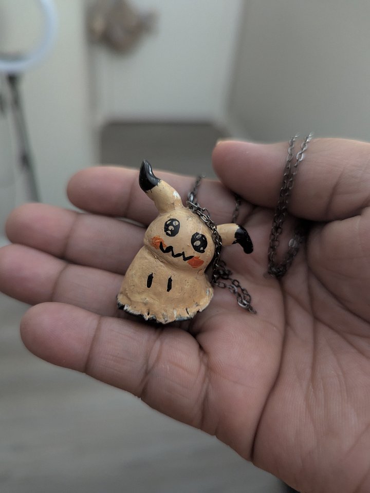Mimikyu Necklace – Spooky-Cute Pokémon Charm product image (1)