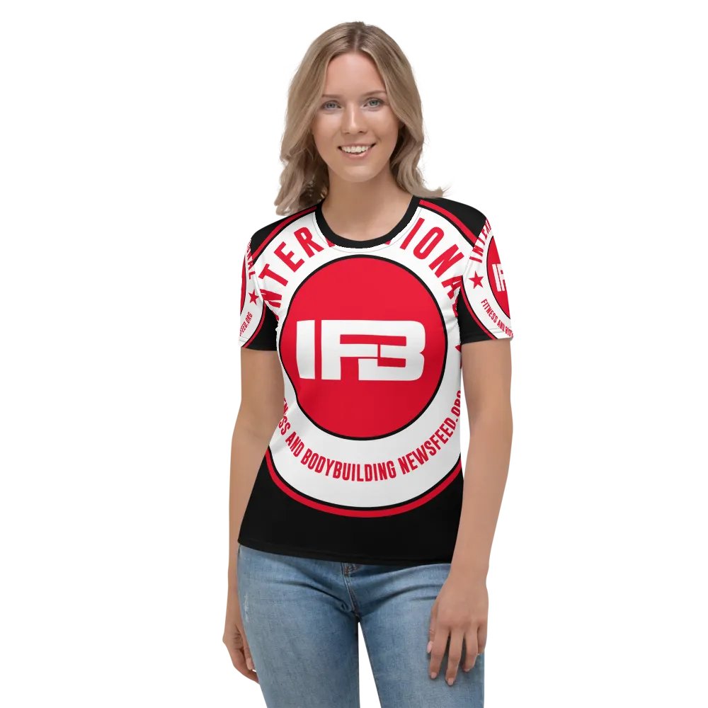 IFBNewsfeed.Org's All-Over Print Women's Crew Neck T-Shirt product image (5)