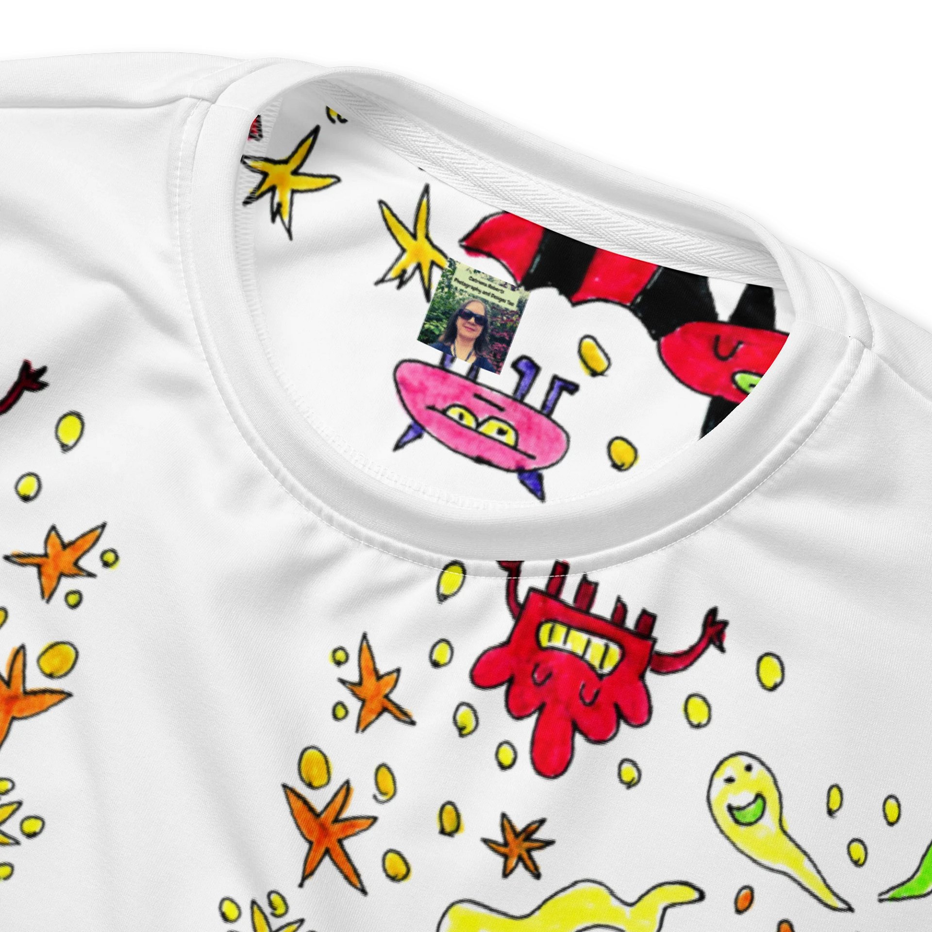 Whimsical Ghost Party All-Over Sweatshirt product image (9)