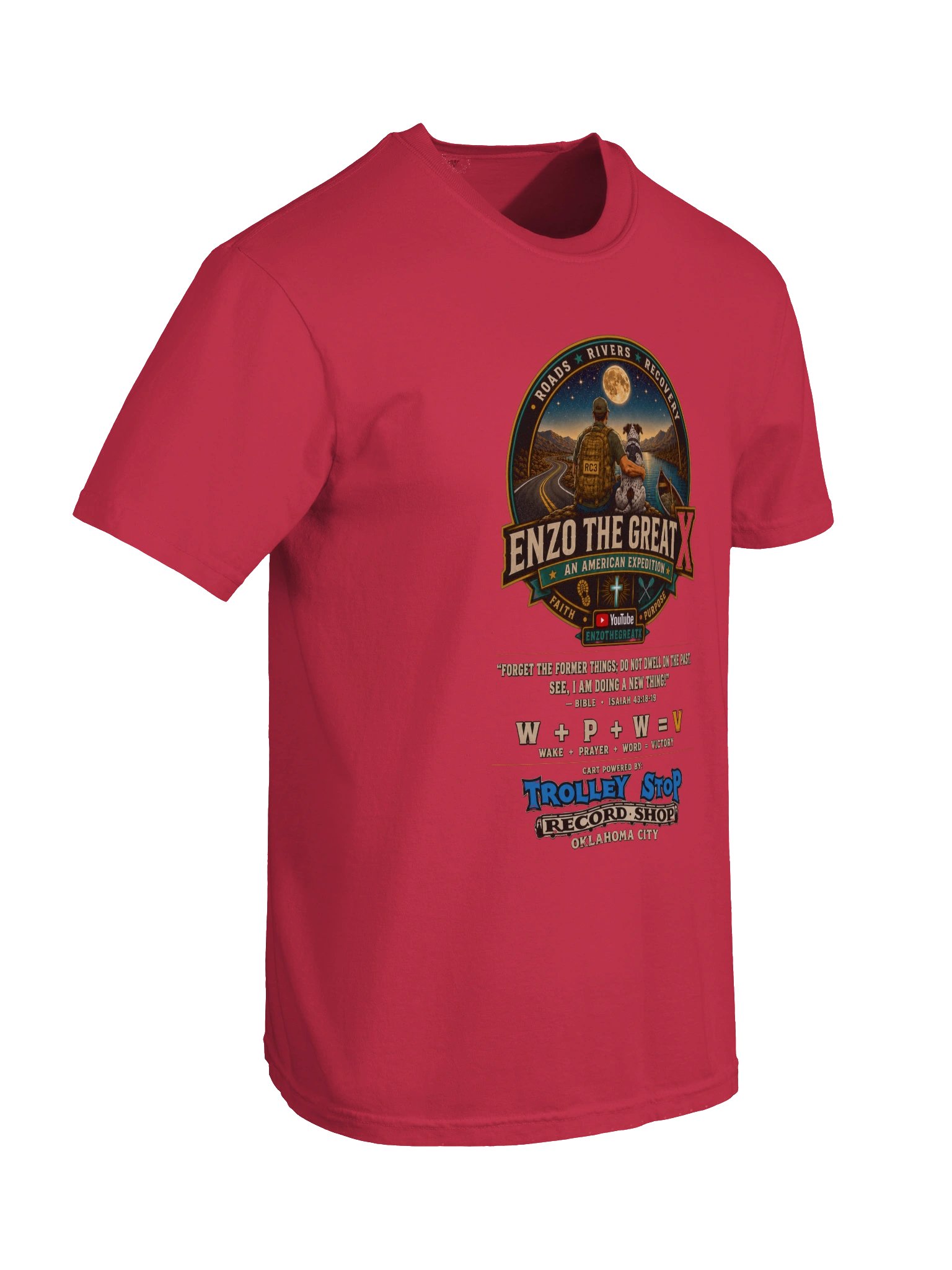 Enzo The Great X — Roads • Rivers • Recovery Tee product image (27)