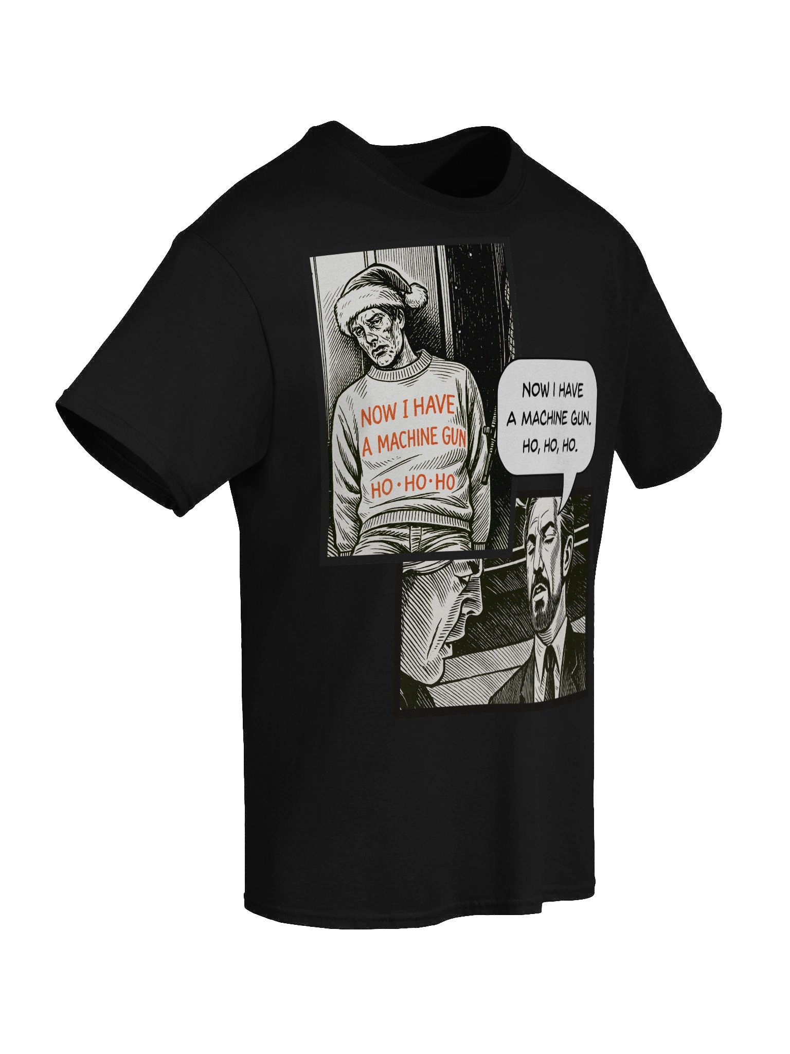 Die Hard inspired Now I Have A Machine Gun Scene Tee product image (87)