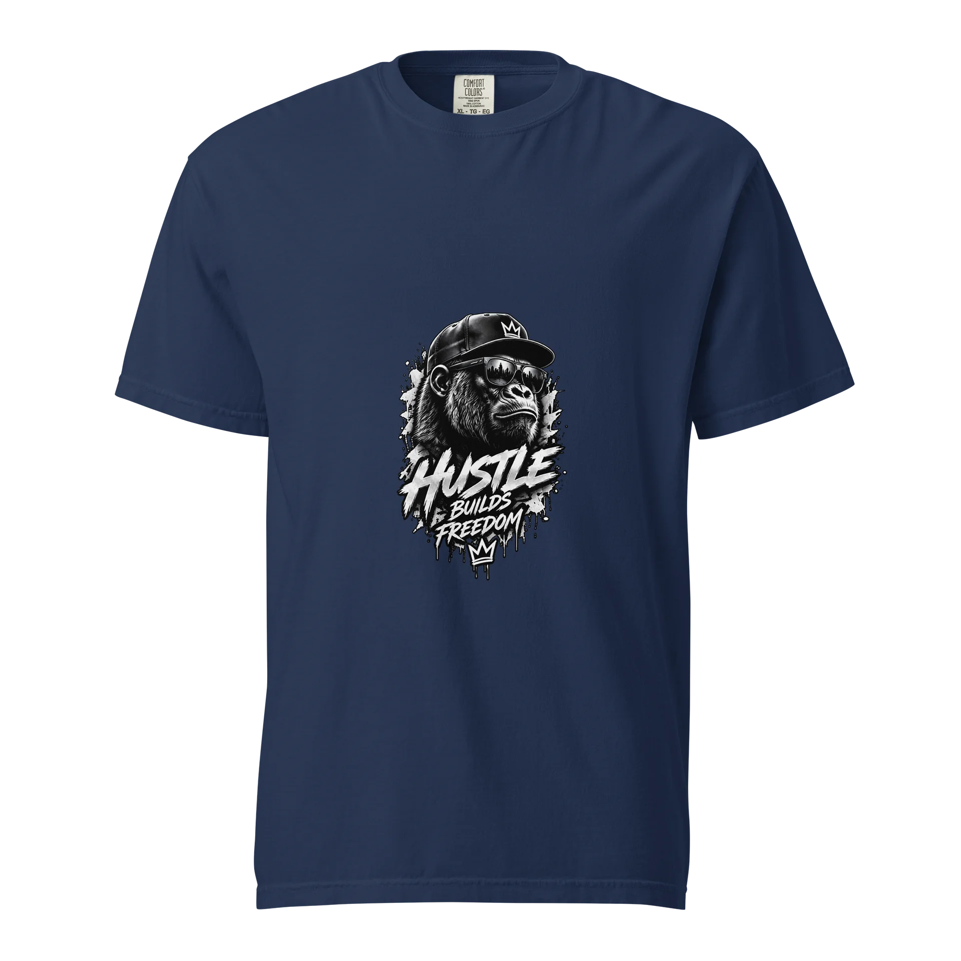 Hustle Builds Freedom Gorilla Tee product image (38)