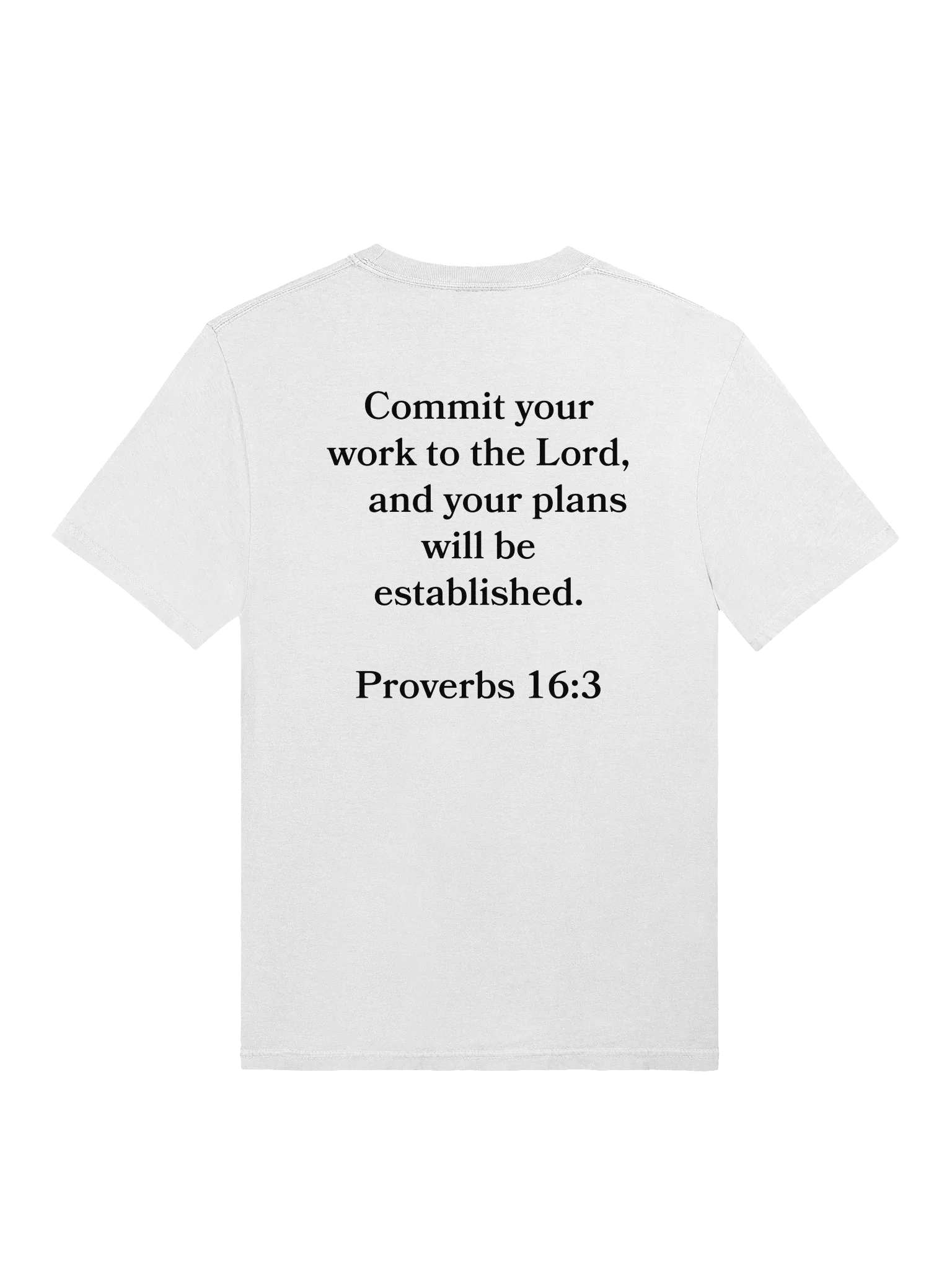 Commit Your Work To the Lord Pocket Tee product image (1)