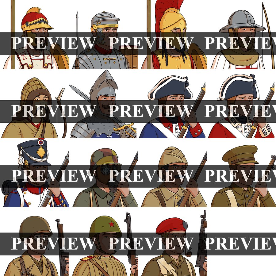 (FREE FOR MEMBERS) PDF Armchair Historian Profile Pictures product image (2)