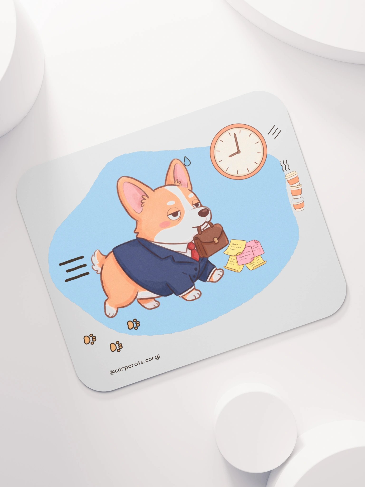 Short Legs. Long Meetings. Mouse Pad product image (7)