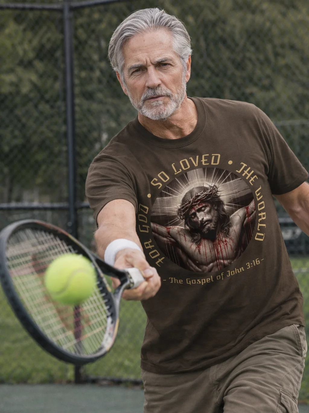 For God So Loved The World T-Shirt, John 3:16 Bible Verse Jesus Tee, Faith Design product image (38)
