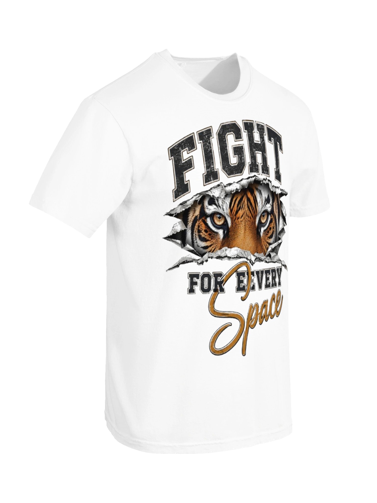 Fight For Every Space - Tiger Motivation T-Shirt product image (28)