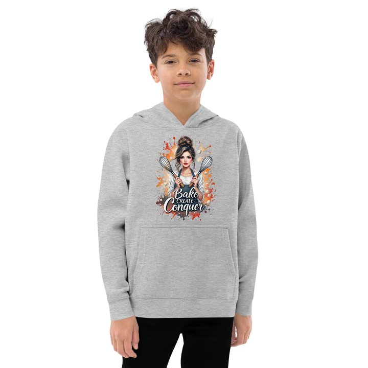 Bake Create Conquer Youth Pullover product image (3)