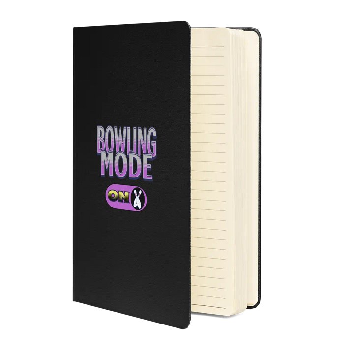 Bowling Mode On Hardcover Journal product image (2)