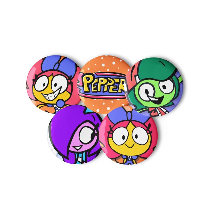 Pepper Pin Buttons Set product image (1)
