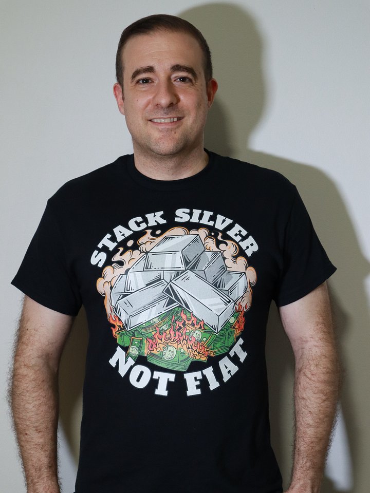 Stack Silver Not Fiat T-Shirt product image (1)