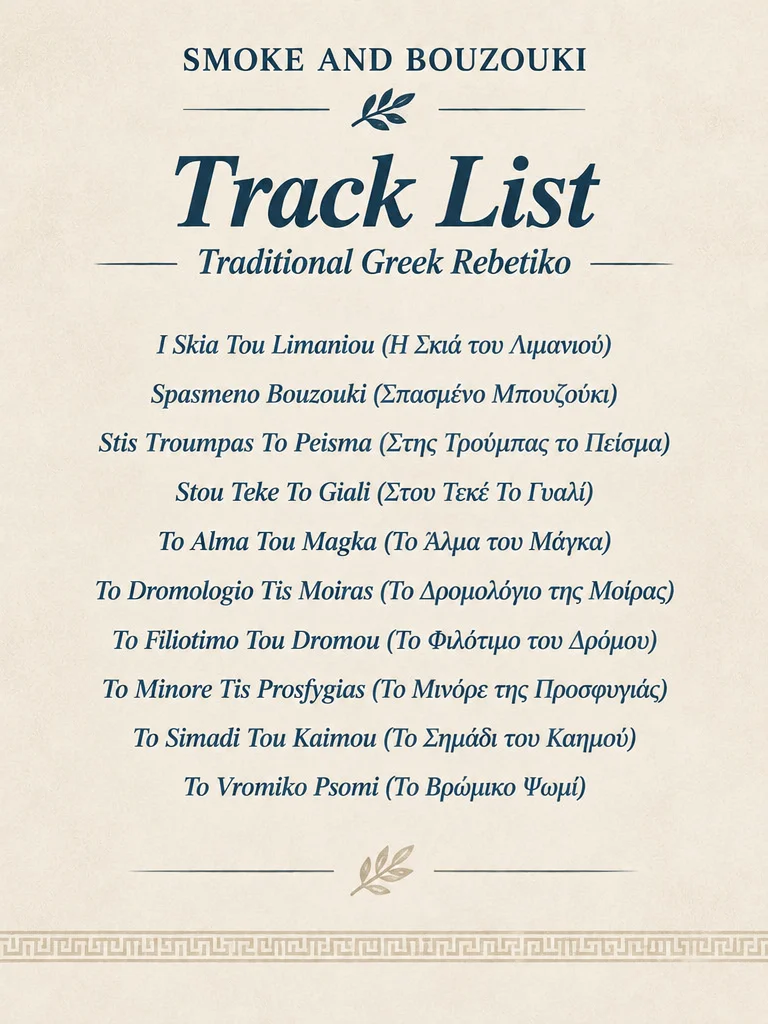 Smoke and Bouzouki (Digital Download - Full Album) product image (2)