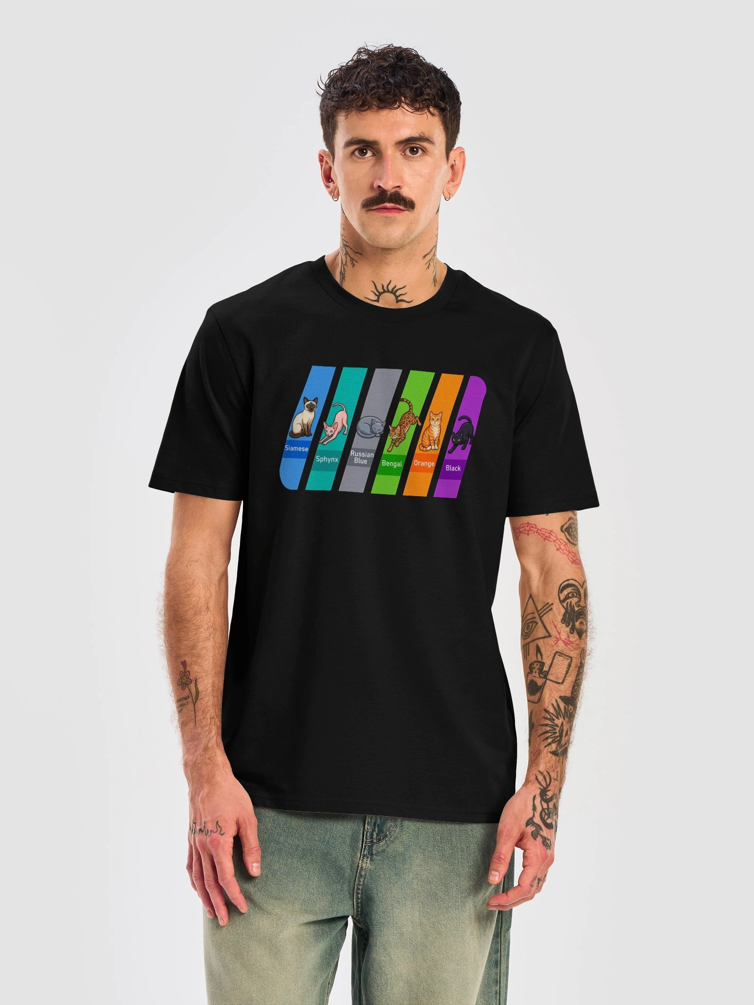 Cat Breeds T-shirt product image (4)
