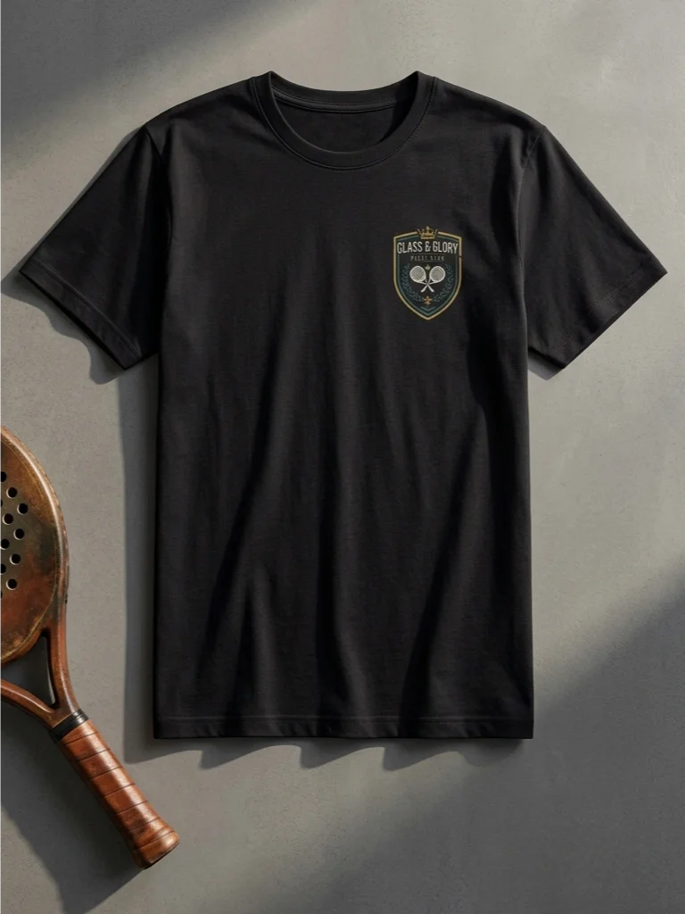Lightweight Vintage Crest Padel Tee product image (1)