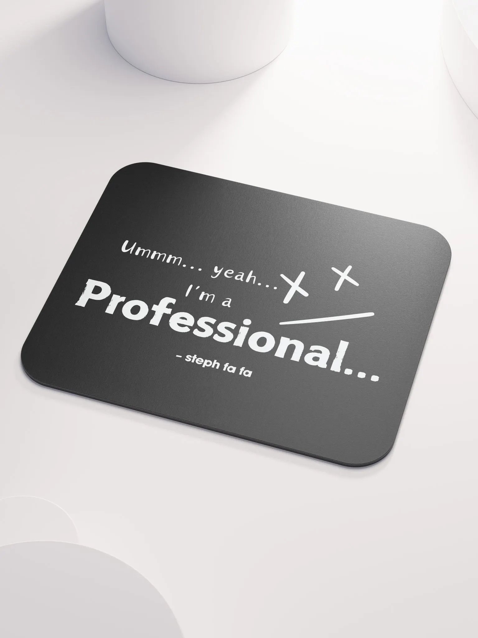 Steph fa fa I'm a Pro Classic Mouse Pad product image (3)