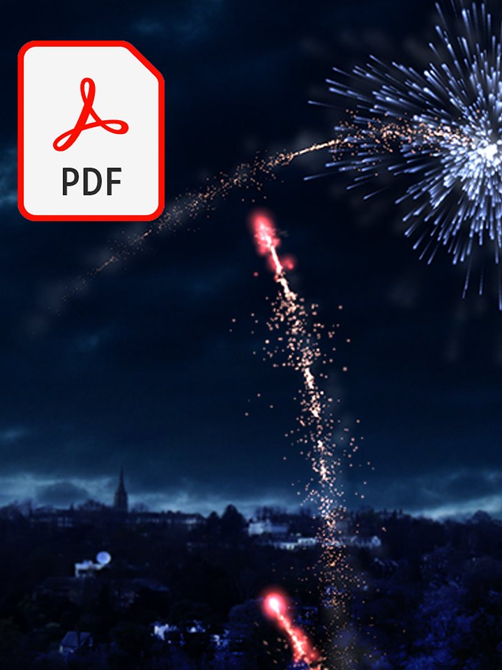 Realistic Fireworks in After Effects - print version product image (1)
