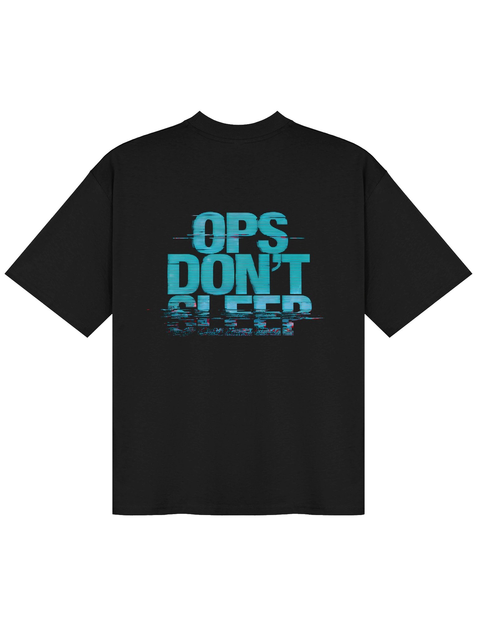 Blue Circuit Eye Oversized Tee product image (2)