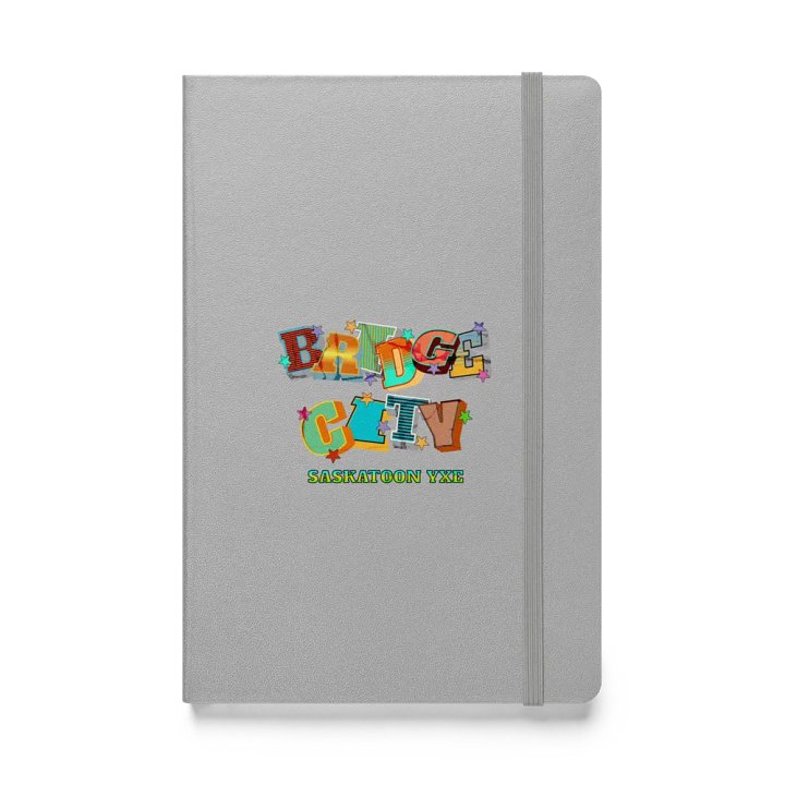 Bridge City Saskatoon Saskatchewan YXE Starry Dreams Hardcover Notebook product image (1)