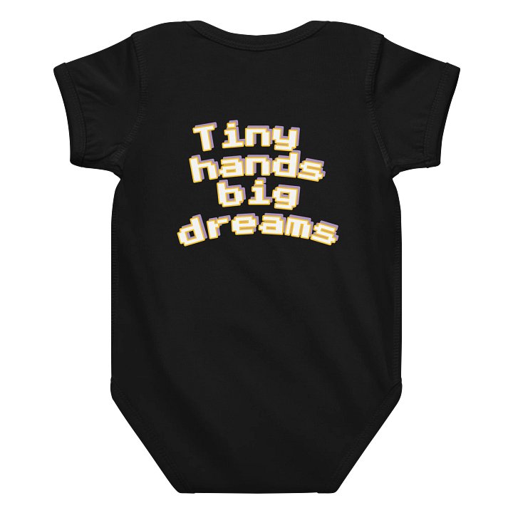 Helen Clarke "Tiny hands big dreams" Baby suit product image (6)