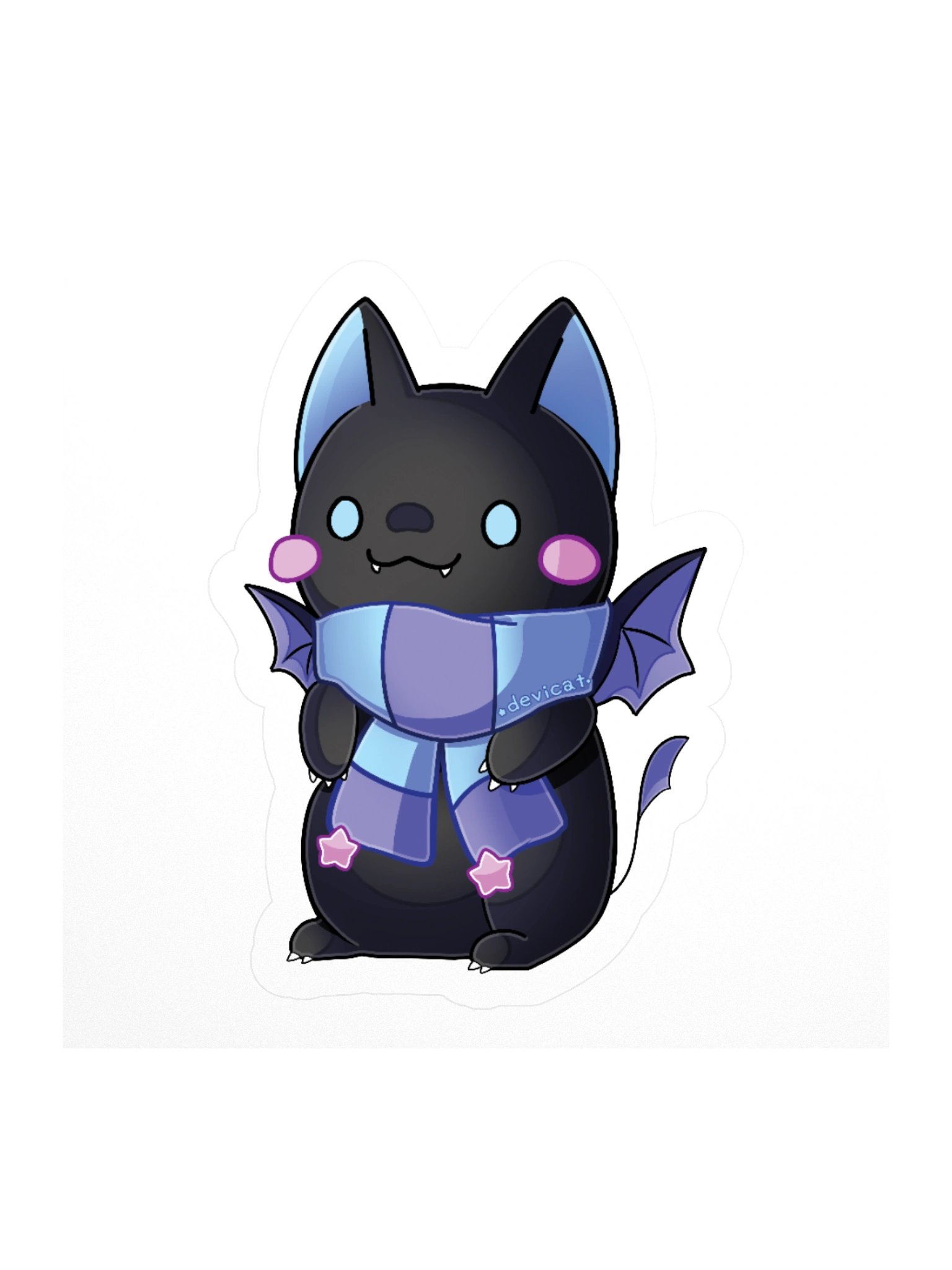 Kiko Bat Cat 2026 Sticker product image (3)