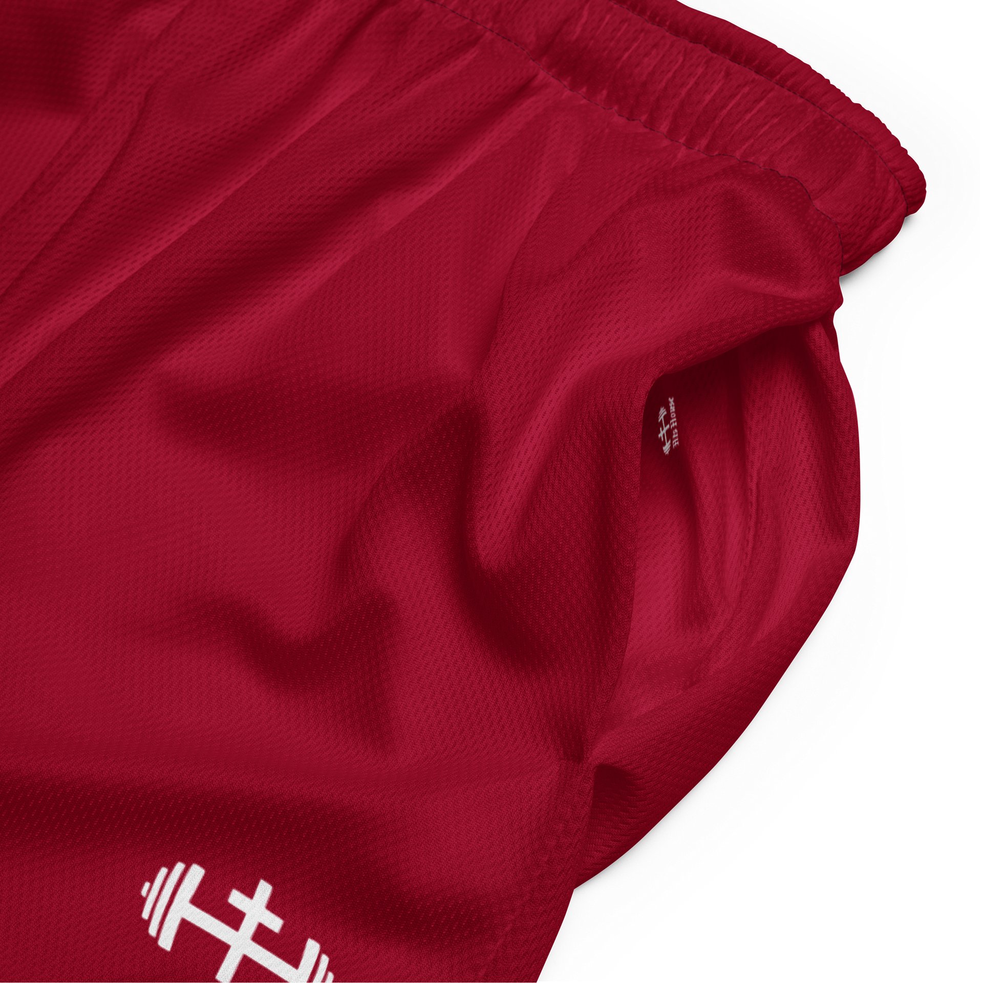 His House Unisex Perfomance Mesh Shorts - Red product image (5)