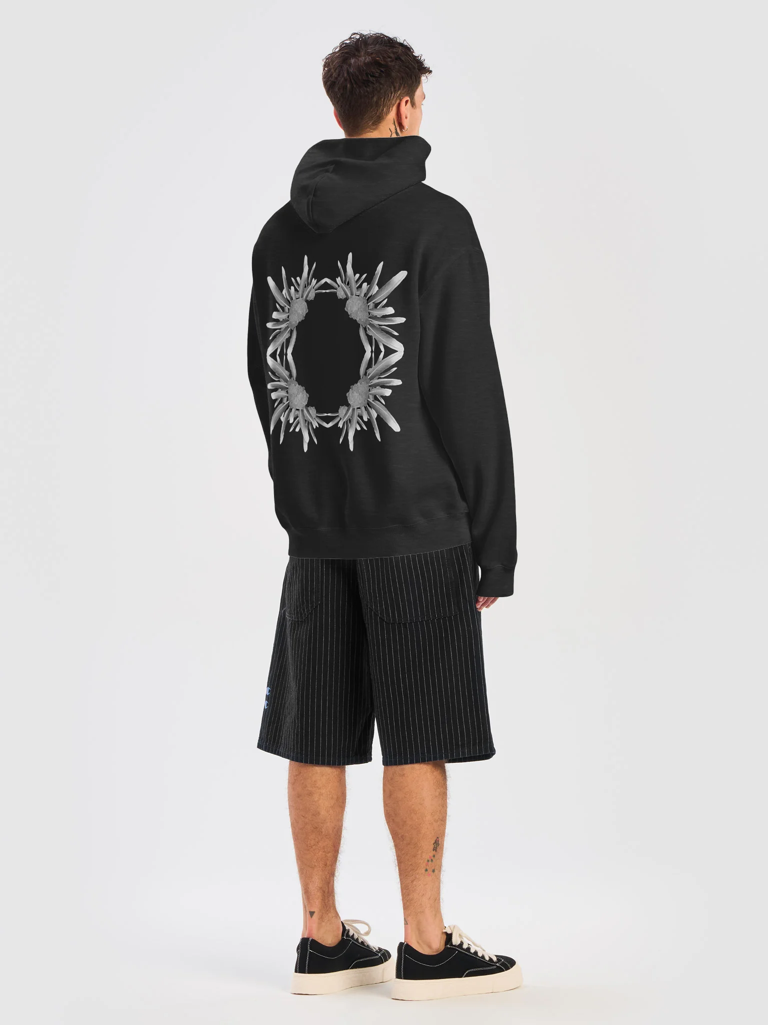004 SYMMETRY UNISEX HOODIE GRY 26 product image (8)
