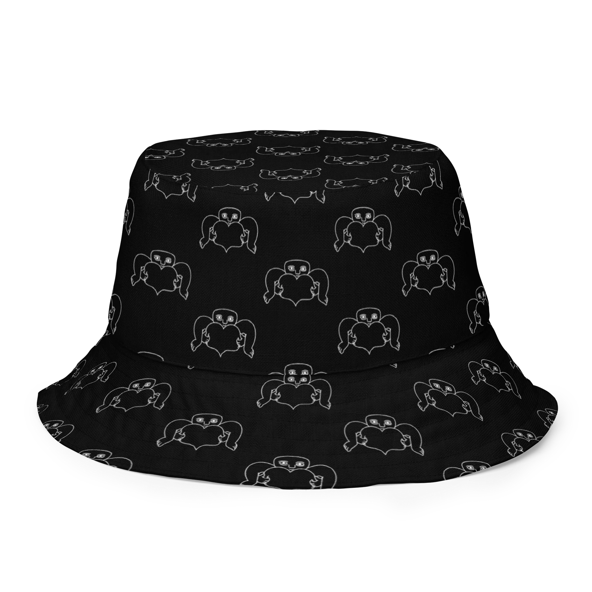 Sheela Claddagh | Reversible Bucket Hat in Irish / Gaeilge / Gaelic product image (4)