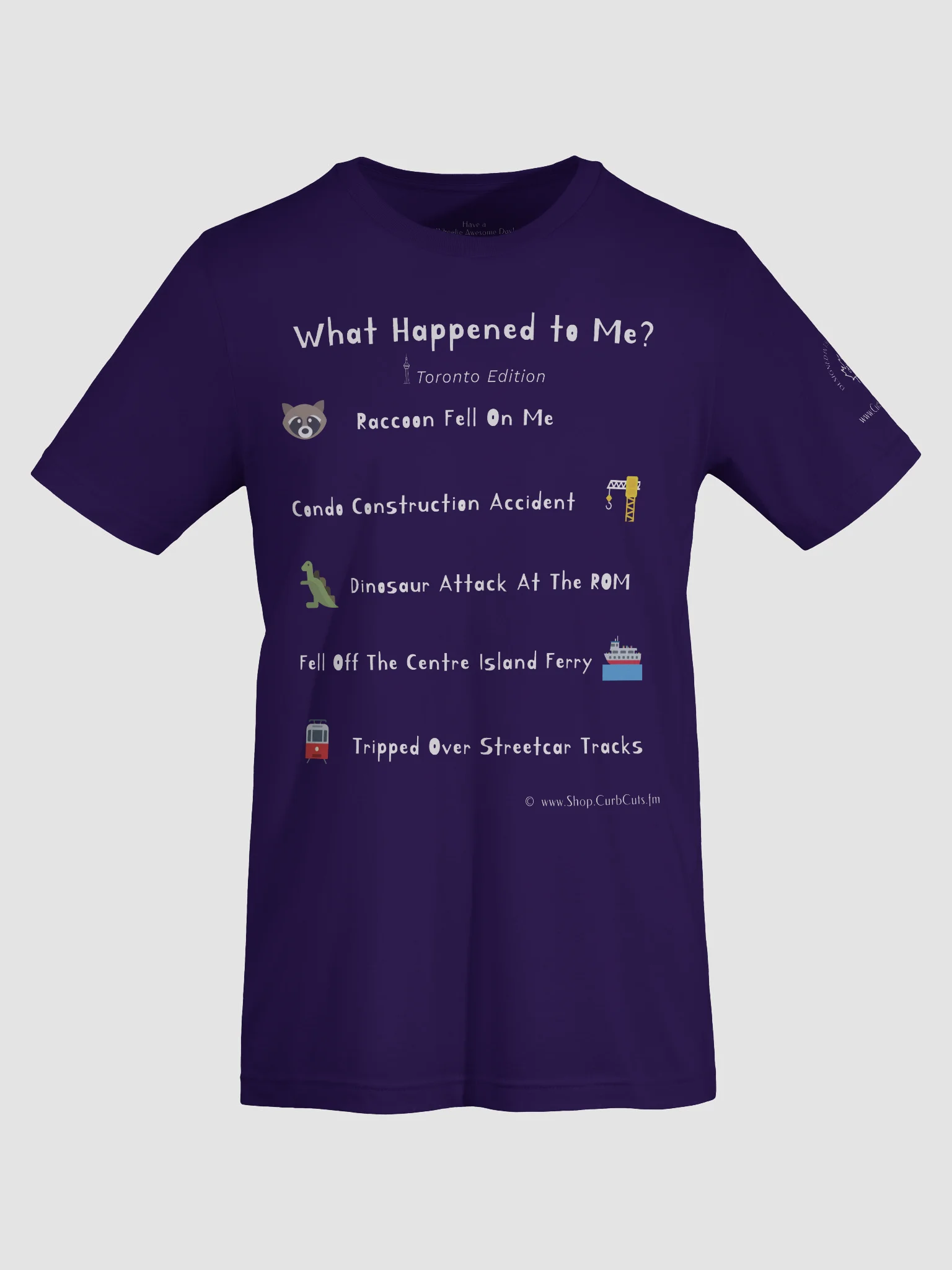 WHAT HAPPENED TO ME ? (Toronto Edition): Super Soft Tee product image (7)