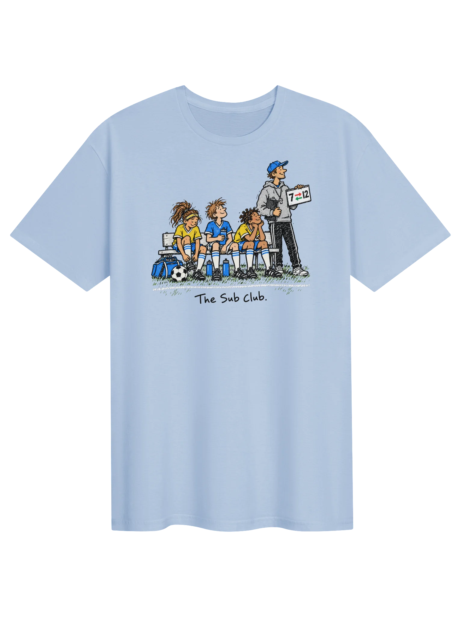 The Sub Club Soccer Bench Tee product image (8)