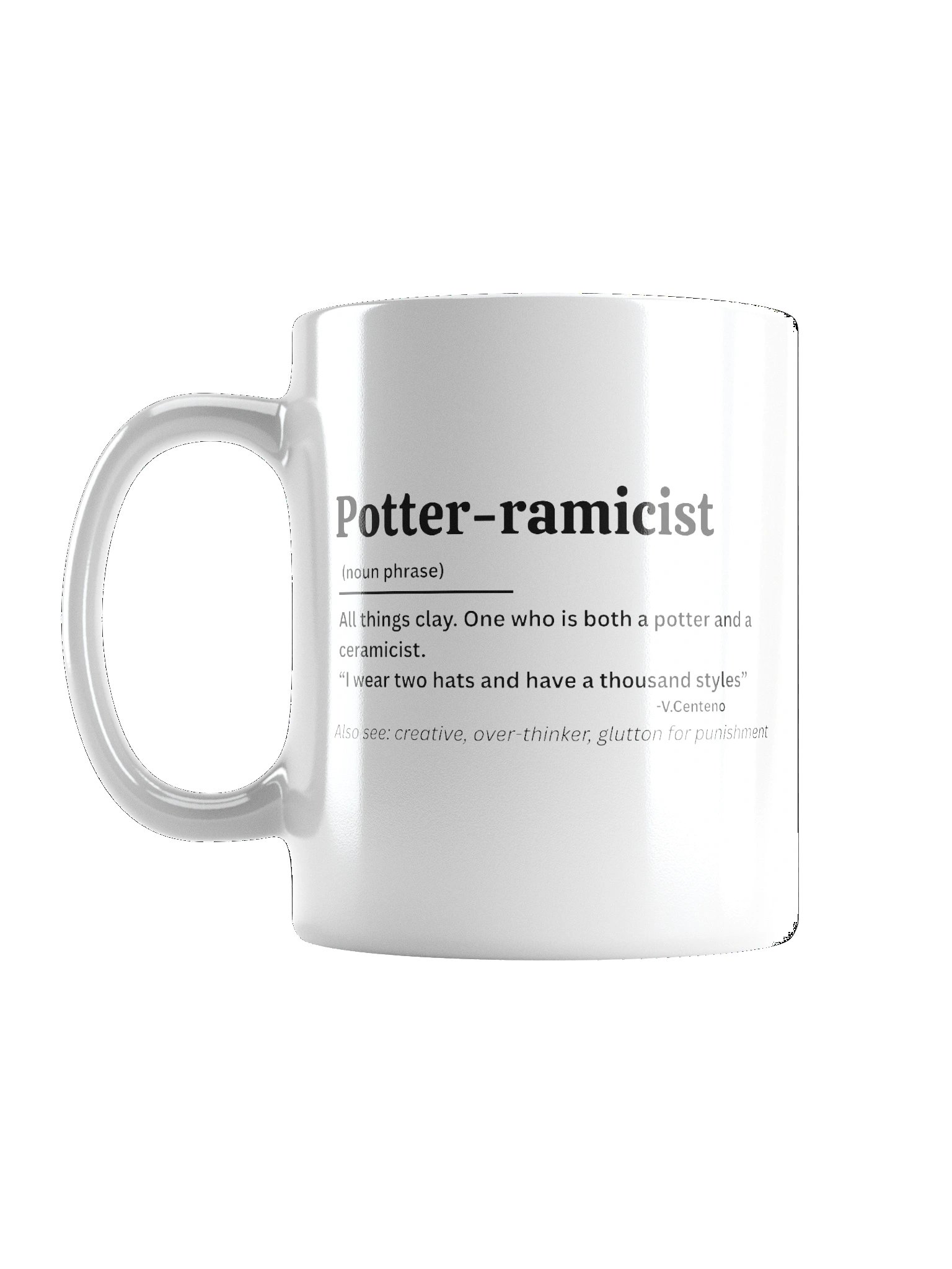 Potter-ramicist Ceramic Mug product image (1)