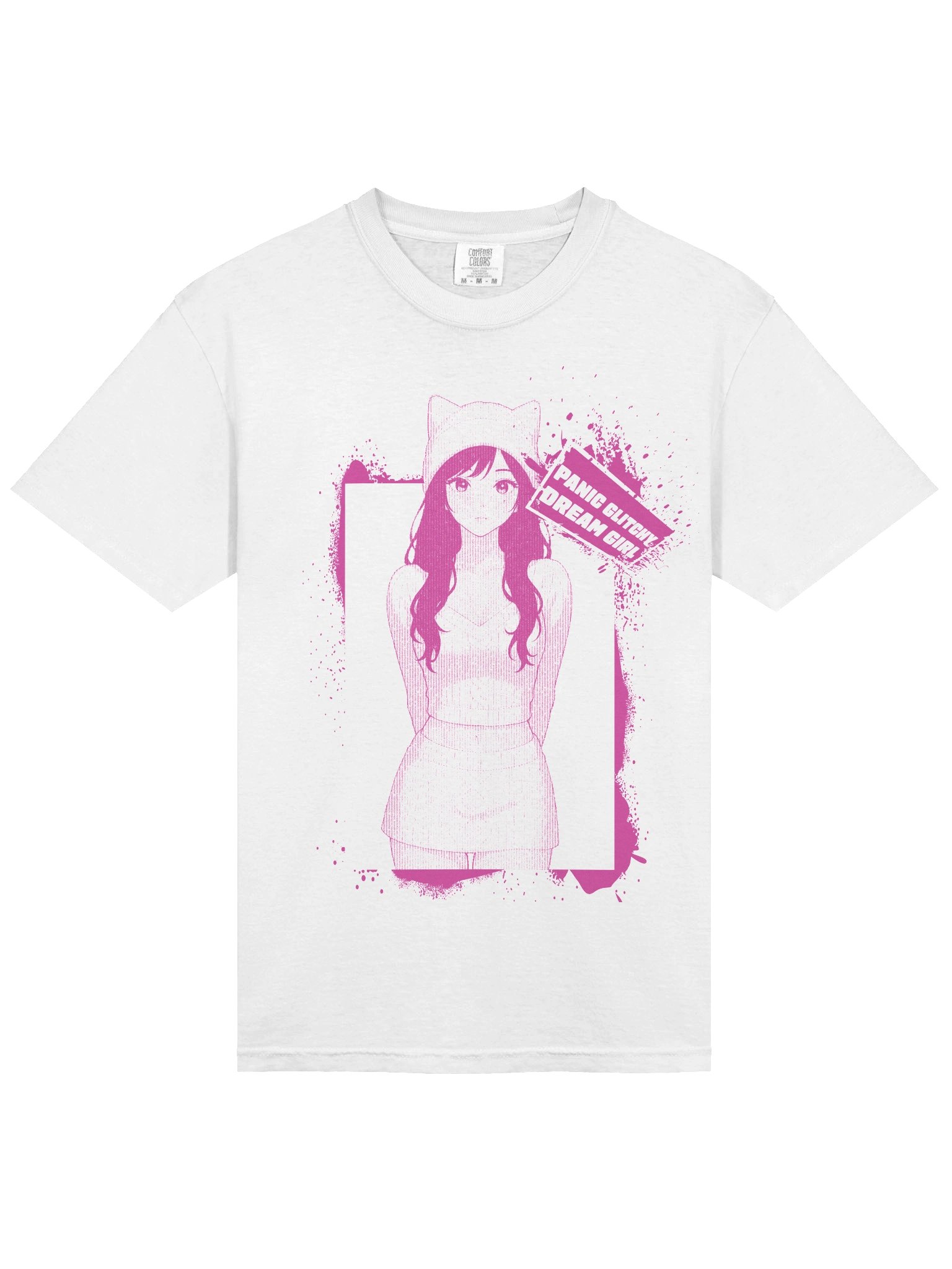 Panic Glitchy Dream Girl Pink Grunge product image (3)