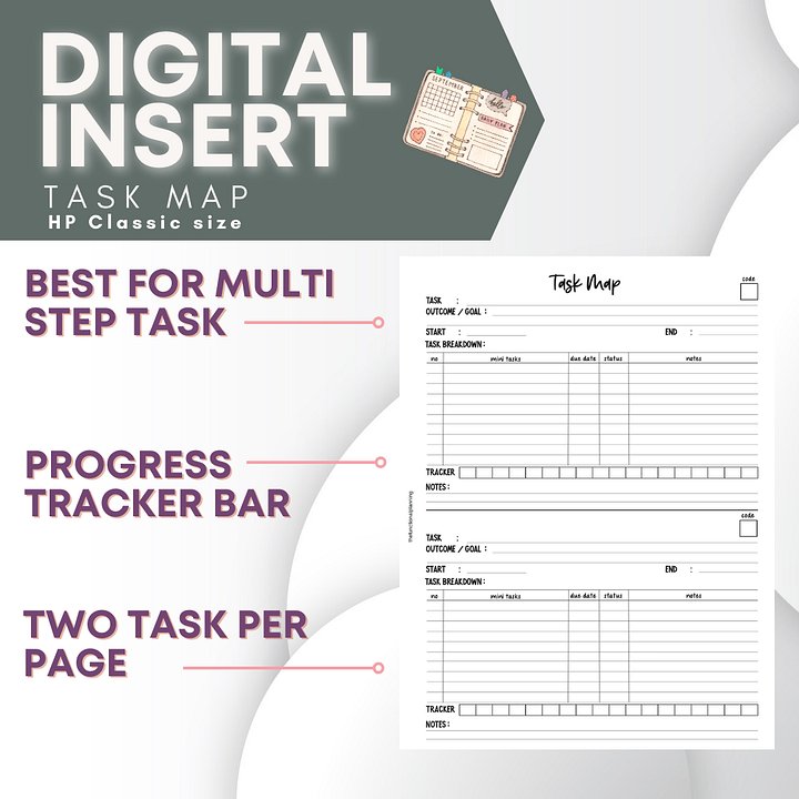 Task Map - Manage Big Tasks Easily | HP Classic Size product image (1)