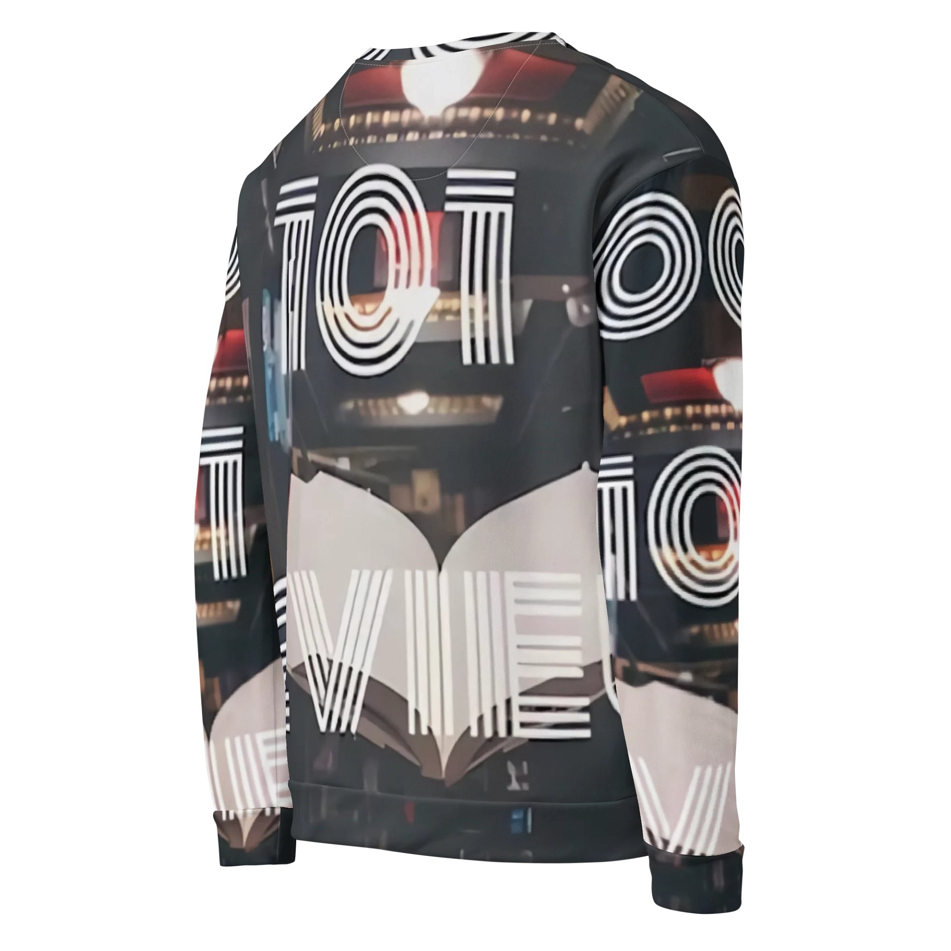 All-Over Print Recycled Unisex Sweatshirt! product image (5)